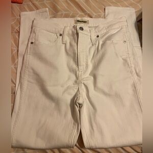 Madewell skinny high rise jeans